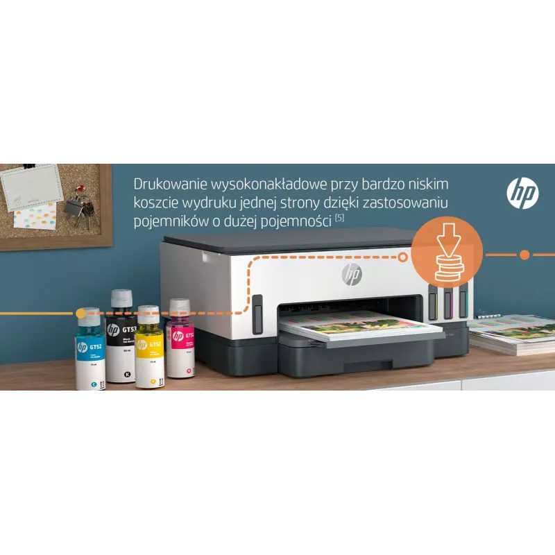 Daugiafunkcis spausdintuvas HP Smart Tank 720 – terminis rašalinis, spalvotas, A4, Wi‑Fi, dvipusis, 4800x1200 dpi