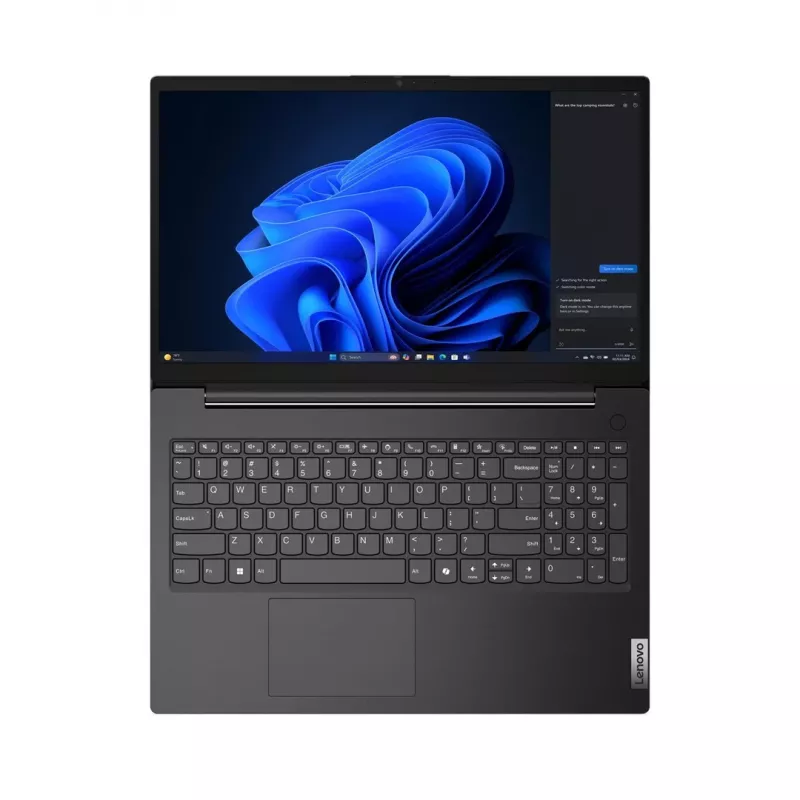 Nešiojamas kompiuteris Lenovo V15 G5 IRL i3-1315U 15,6 colio FHD TN 250 nitų AG 8GB DDR5 5200 512GB SSD Intel UHD LAN Kamera 720p 47Wh Be OS Verslo juodas