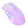 Žaidimų pelė Onikuma CW905 laidinė violetinė