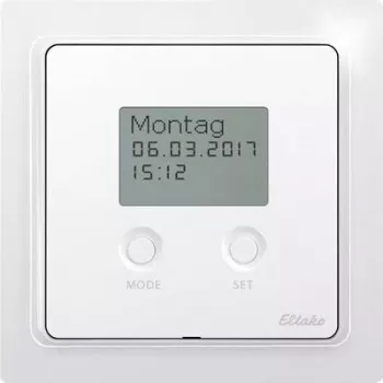 Belaidis radijo laikmatis Eltako TF-SUD, montuojamas į rozetę, diapazonas iki 30 m
