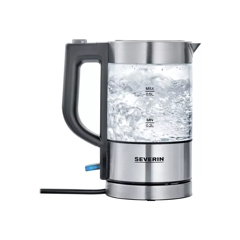 Severin WK 3472 Elektrinis virdulys 0,5 L Sidabrinis 1100 W (WK3472)