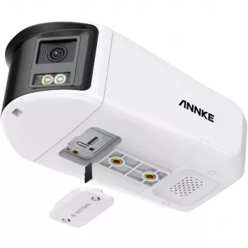 Apsaugos kameros kupolas Annke I91DW – lauko/vidaus belaidė Wi-Fi kamera, 2MP, naktinis matymas, judesio detekcija