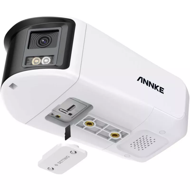 Apsaugos kameros kupolas Annke I91DW – lauko/vidaus belaidė Wi-Fi kamera, 2MP, naktinis matymas, judesio detekcija