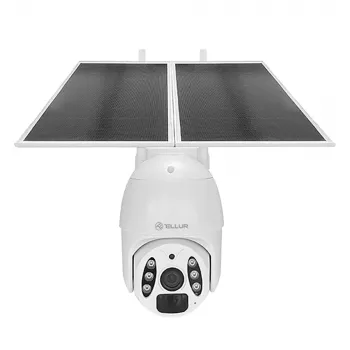 Tellur Smart WiFi Solar Camera P&T 3MP 2K UltraHD – belaidė saulės energijos stebėjimo kamera