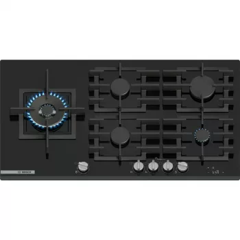 Bosch Serie 8 PRS9A6H40 dujinė kaitlentė juoda įmontuojama 90 cm 5 zonų