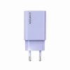 Sieninis įkroviklis CANYON OnCharge 30CL, 30W USB-C PD, 1x PD išėjimas, EU kištukas, Violetinė