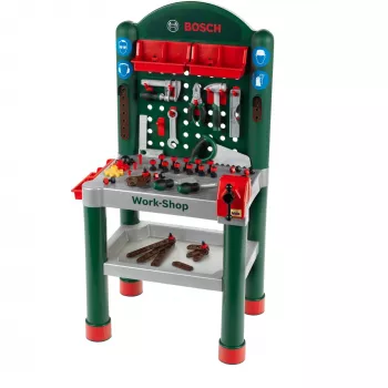 Klein Toys Bosch Werkbank (8320) – vaikiškas darbastalis