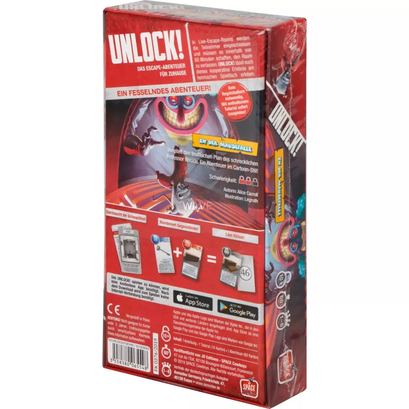 Unlock - Pelėkautuose, Žaidimų dėžutė 1B