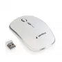 Belaidė pelė Gembird MUSW-4B-01-W, ambidekstrinė, optinė 1600 DPI, 4 mygtukai, RF belaidė, balta