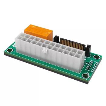 Adapterio plokštė Akasa AK-CBPW28-KT02 24 kontaktų ATX į SATA maitinimo jungtį