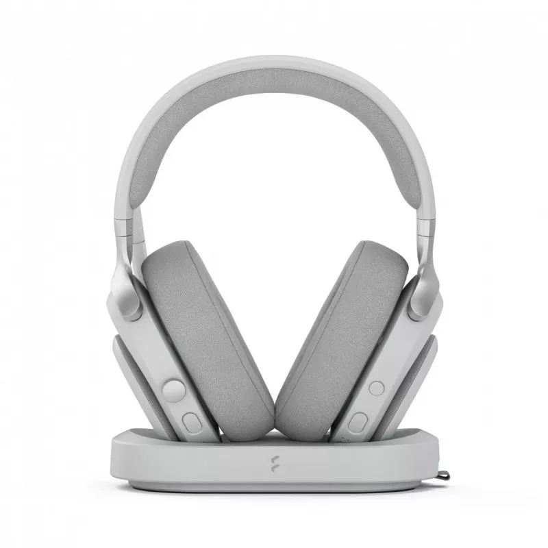 Fractal Design Scape ausinės laidinės ir belaidės, lankeliu, muzikai, su įkrovimo stovu, pilka
