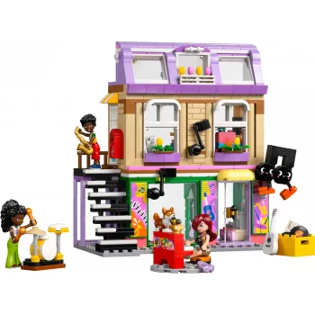 LEGO FRIENDS 42653 Muzikos parduotuvė ir butas