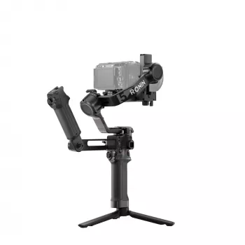 Rankinis kameros stabilizatorius DJI RS 5 Combo – aliuminis, 30 h baterija, 1,46 kg, juodas