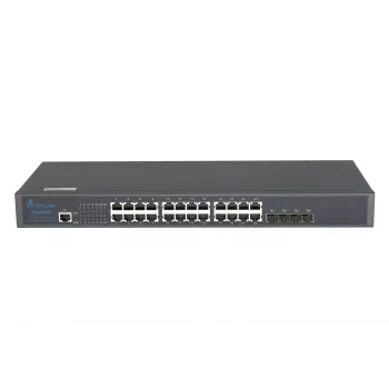 Valdomas tinklo jungiklis Extralink Chiron 24x RJ45 1000Mb/s 4x SFP+ L3