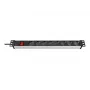 Maitinimo juosta Brennenstuhl Premium-Line Technic Alu 19 inch 8 lizdų su jungikliu