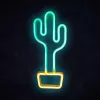 Dekoratyvinis neoninis šviestuvas MANTA SNL07GNT Cactus Green Yellow