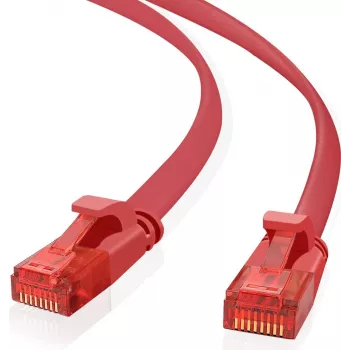 Pataisinis laidas helos Ultra Slim RJ-45 M/M 50 cm UTP Cat 6a Plokščias