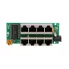 PoE įpurškiklis Extralink Gigabit 4 prievadai, 4x 1000Mb/s RJ45, 48V, mėlynas/juodas