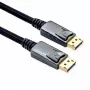 ROLINE 11.04.5866 DisplayPort kabelis 1 m juodas - sidabrinis (11.04.5866)