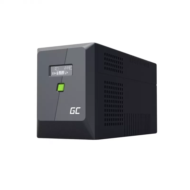 Green Cell nepertraukiamo maitinimo šaltinis (UPS) Line-Interactive 1.5 kVA 900 W 4 AC lizdai