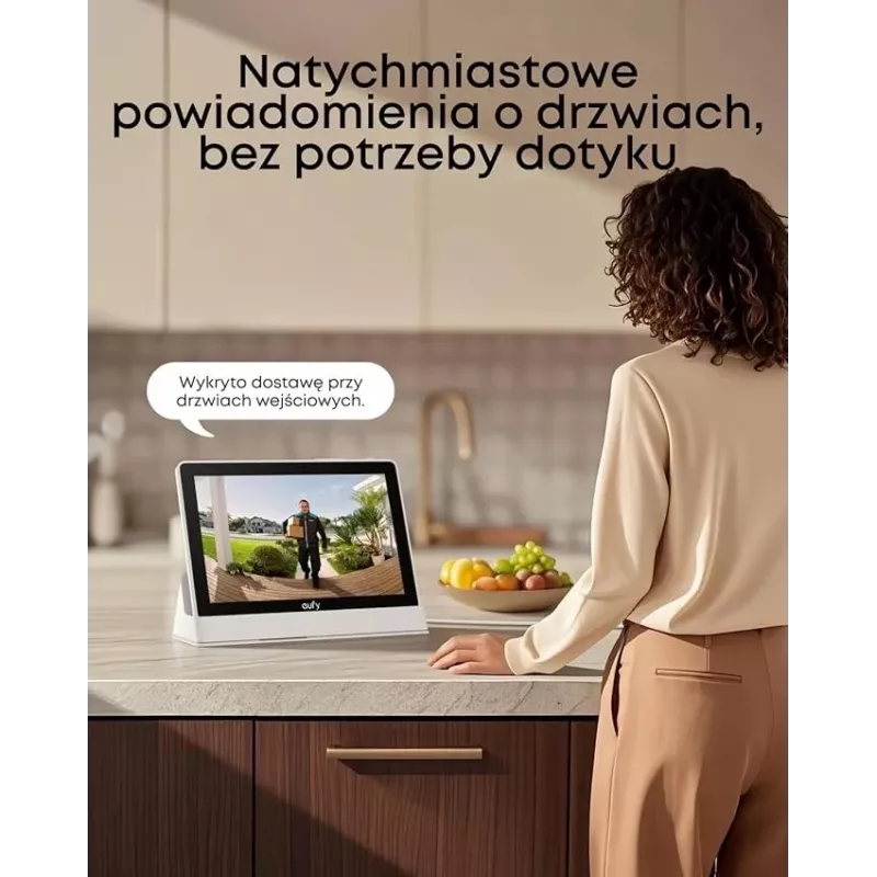 Išmanus namų apsaugos pagalbininkas Anker Eufy T87A03W1 juodas/baltas