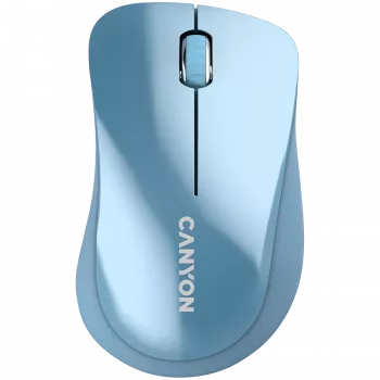 Belaidė pelė CANYON MW-11, 2.4 GHz, 3 mygtukai, DPI 1200, mėlyna