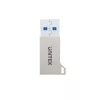 Unitek A1034NI adapteris iš USB-A kištuko į USB-C lizdą, USB 3.1 Gen1, sidabrinis