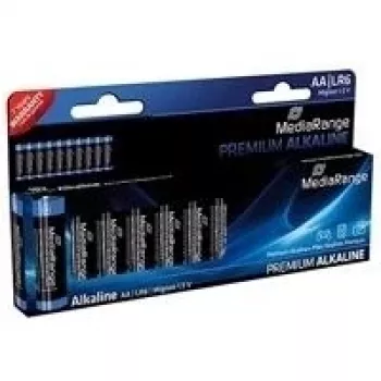 MediaRange Premium baterijos 10 x AA tipo - šarminės - 1850 mAh (MRBAT 105)