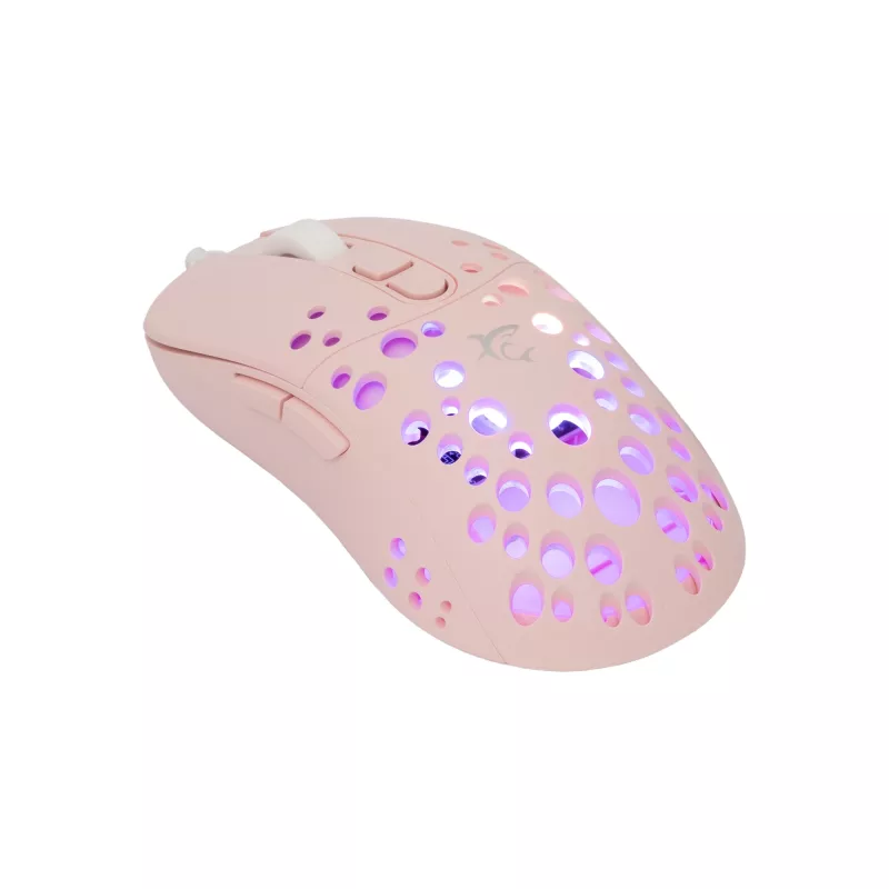 Pelė White Shark GM-9004 Tristan-2 Pink RGB USB
