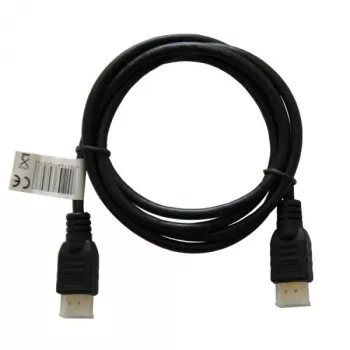 HDMI kabelis SAVIO CL-194 — 1,5 m, juodas, HDMI 2.0 High Speed su Ethernet, paauksuotomis jungtimis