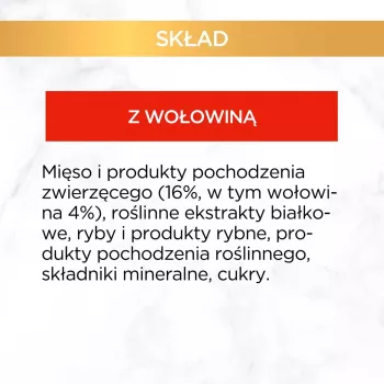 GOURMET Gold Sauce Delight Jautiena – šlapias kačių ėdalas – 85 g