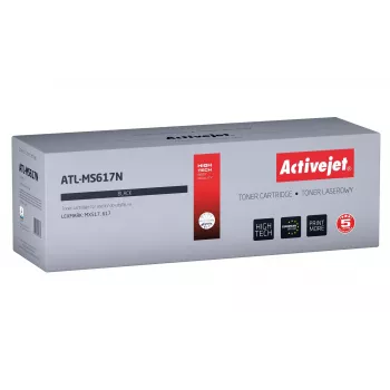 Kasetė su toneriu ActiveJet ATL-MS617N juoda, skirta Lexmark, 20000 puslapių, vienetinis paketas