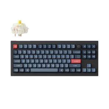 Belaidė klaviatūra Keychron V3 Max RGB/CARBON Black V3M-D4