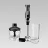 Panardintuvas Maestro MR-566, 500 W, 2 greičiai, turbo, plaktuvas, smulkintuvas 600 ml, laikymo indas 900 ml, nerūdijantis plienas