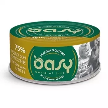 Oasy More Love Vištiena su lęšiais 70g