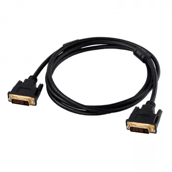 Akyga AK-AV-06 DVI-D Dual Link (24+1) kabelis, kištukas–kištukas, 1,8 m, juodas