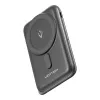 Power bank Vention 10000mAh magnetinis belaidis 20W, 1×USB-C, juodas