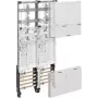 Komplektinis skydas 2ZP eHz H1050mm 2-laukis NRW versija SH HH MV Avacon ZK3EL22 (ZK3EL22)