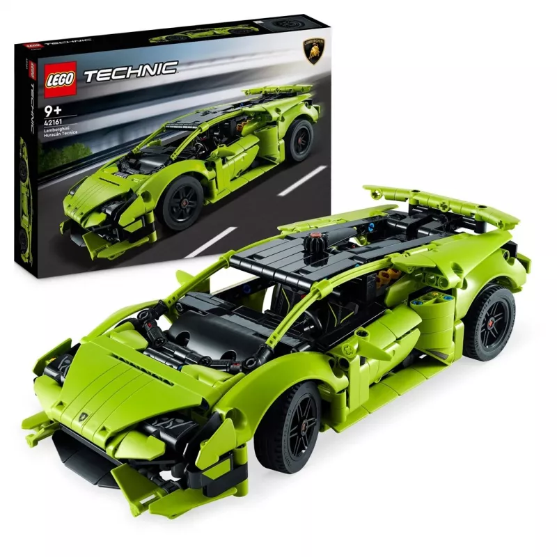 LEGO Technic Lamborghini Huracán Tecnica konstruktorius 1:10 masteliu, 806 dalių, nuo 9 metų