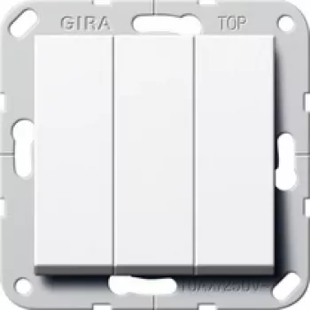 GIRA 283203 Elektrinis jungiklis 2P Baltas (283203)