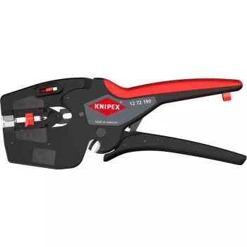 Knipex elektriko daugiafunkcis įrankis NexStrip 12 72 190 SB – vielos nuėmiklis ir užspaudimo replės