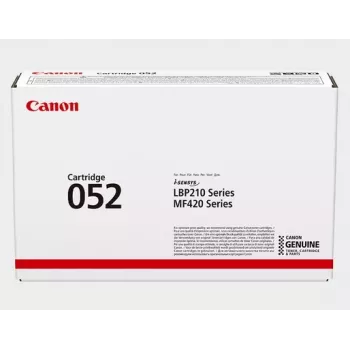 Kasečių Canon CRG-052H 2200C004 juoda 2200 puslapių