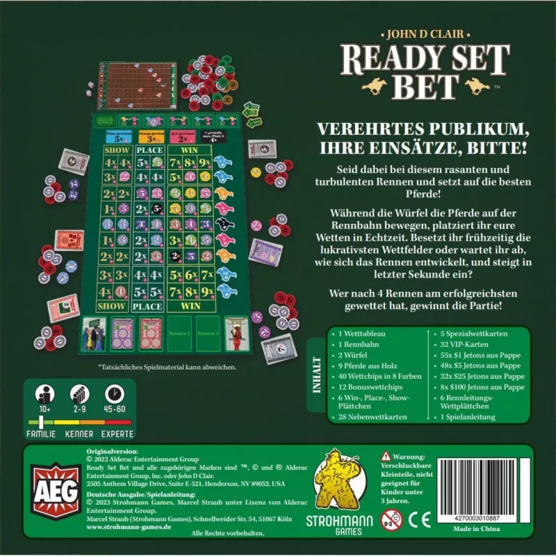 Ready Set Bet – Stalo žaidimas