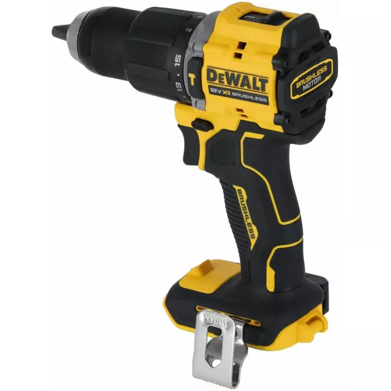 Belaidis gręžtuvas-suktuvas DeWalt DCD799NT-XJ 18V bešepetėlis variklis kompaktiškas dizainas