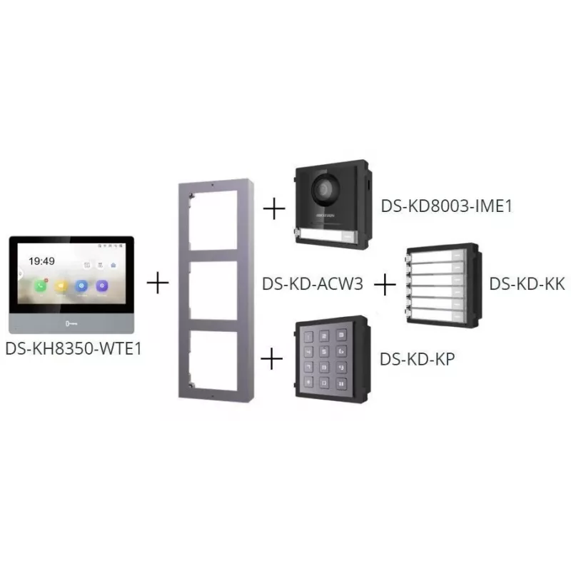 Iškvietimo modulis (6 mygtukų) HIKVISION DS-KD-KK