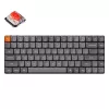 Keychron K3 Max belaidė klaviatūra USB RF Bluetooth pilka 75 %