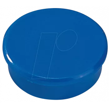 Lentos magnetas Dahle 95538 mėlynas 38mm x 38mm x 13,5mm 10 vnt.