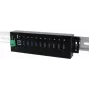 Exsys EX-1110HMVS USB 3.1 Gen 1 šakotuvas, 10 prievadų, montuojamas ant DIN bėgelio, DC (EX-1110HMVS)