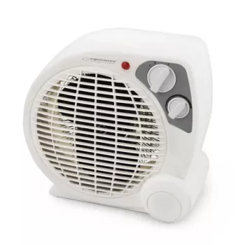 Elektrinis alyvinis šildytuvas ESPERANZA EHH002, 2000 W, reguliuojamas termostatas, pilkai baltas