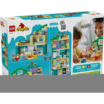 LEGO DUPLO 10470 3 viename Modernus šeimos namas su figūrėlėmis